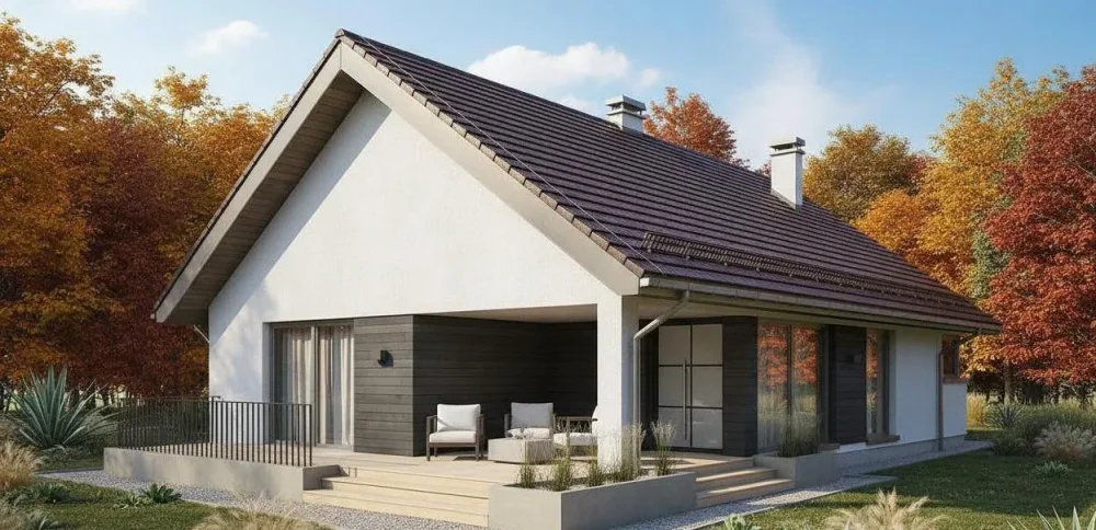 Проект Одноэтажный дом 10 на 22, 146 м2