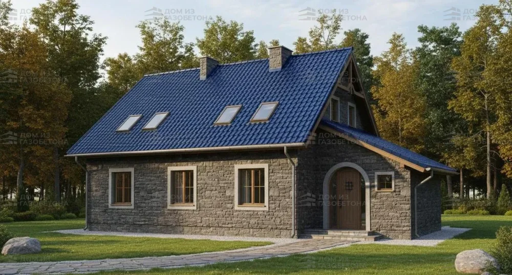 Проект Двухэтажный дом 9 на 15, 165 м2