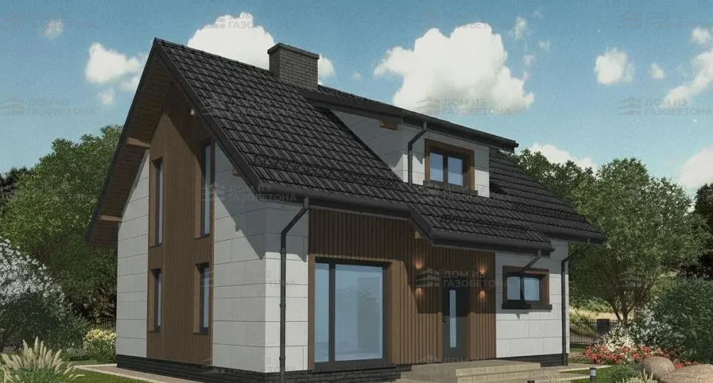 Проект Двухэтажный дом 11 на 10, 178 м2